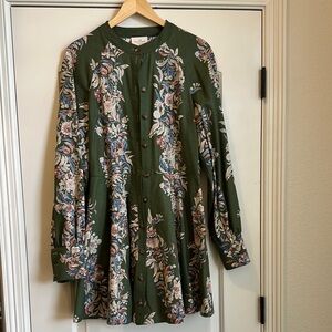 Sezane Caprice Dress in Floral Border